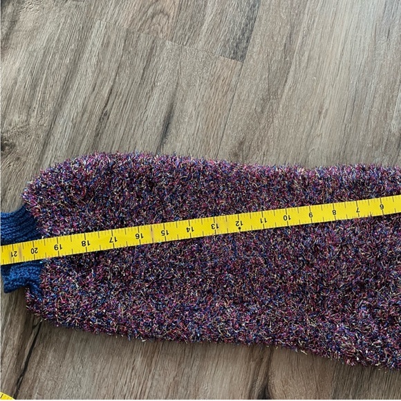 Women Shinny Knit Handmade Sweater- Holiday Gift- - Picture 7 of 8